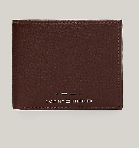 Premium Leather Credit Card Wallet       I    TOMMY HILFIGER