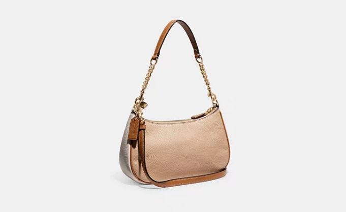 Teri Shoulder Bag In Colorblock       I     COACH