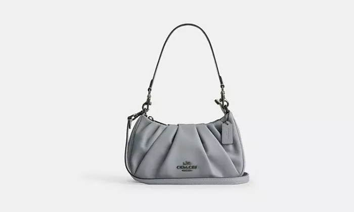 Teri Shoulder Bag With Ruching    I   COACH