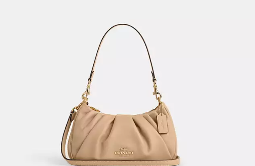 Teri Shoulder Bag With Ruching    I   COACH