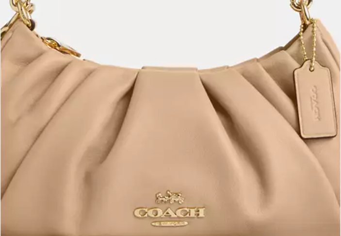 Teri Shoulder Bag With Ruching    I   COACH