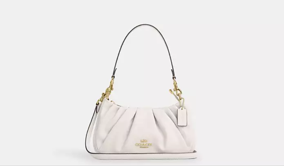 Teri Shoulder Bag With Ruching    I   COACH