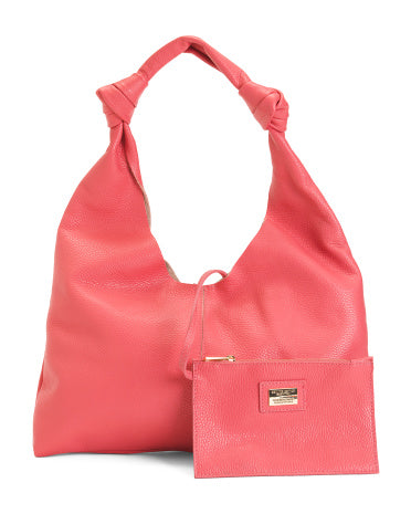 Leather Hobo      I          Viola Castellani