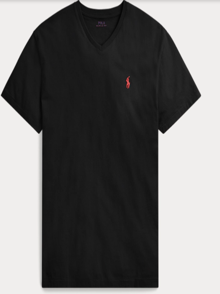 Classic Fit Jersey V-Neck T-Shirt / Polo Ralph Lauren