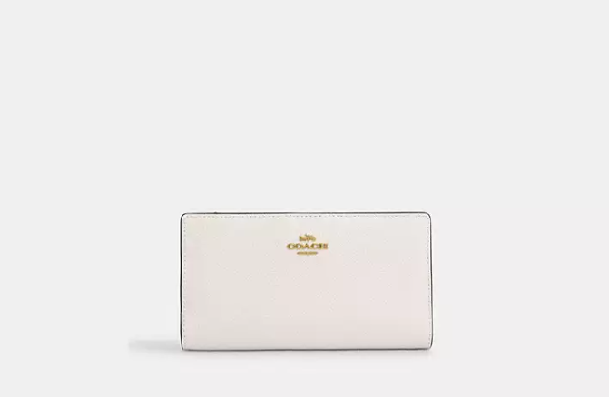 Slim Zip Wallet         I      COACH