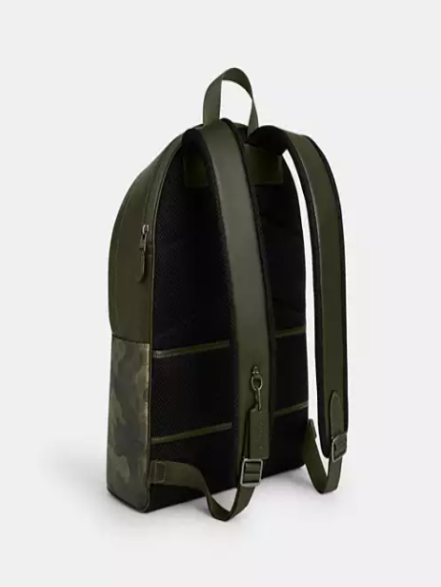 West Backpack In Signature Canvas        I      COACH